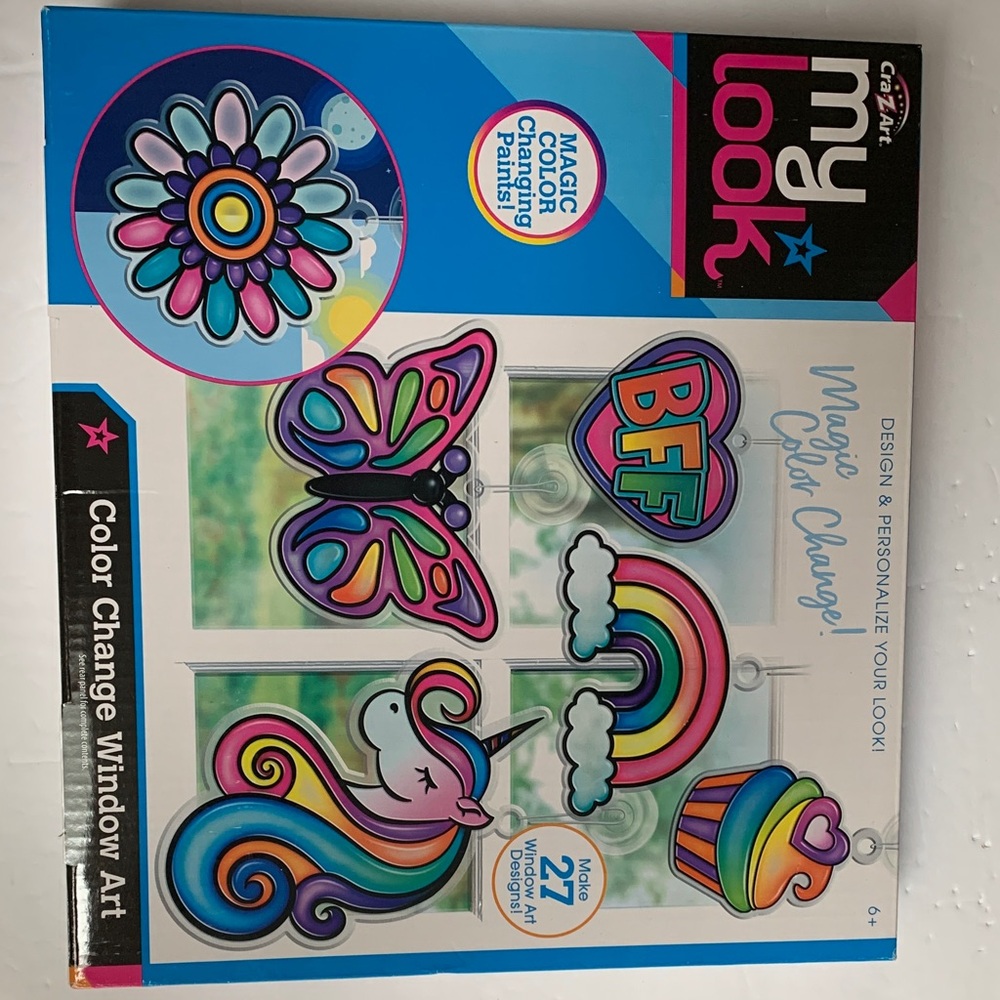 Cra-Z-Art My Look Magic Color Change Window Art Kit. Brand new. Great gift 🎁